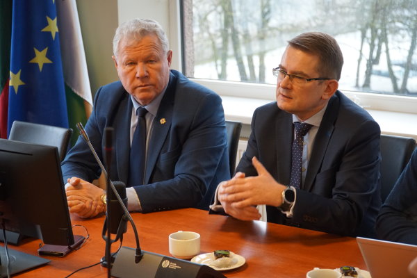 Sveikatos apsaugos ministro A. Dulkio vizitas Anykščiuose