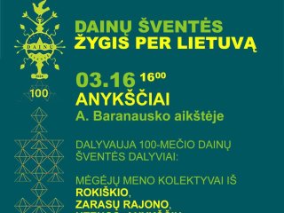 Lietuvos dainų šventė tęsia savo kelionę per Lietuvą!