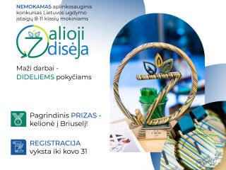 Aplinkosauginis projektas „Žalioji odisėja ‘24“