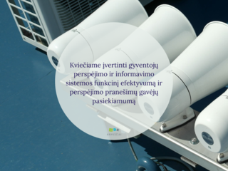 Kviečiame įvertinti gyventojų perspėjimo ir informavimo mobiliųjų operatorių tinklais siunčiamais...