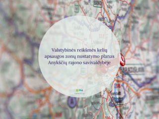 Valstybinės reikšmės kelių apsaugos zonų nustatymo planas Anykščių rajono savivaldybėje