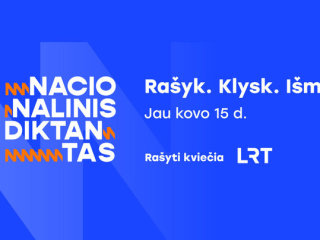 Nacionalinis diktantas: RAŠYK. KLYSK. IŠMOK