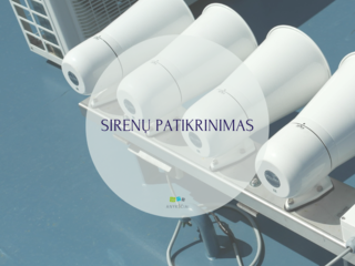 SIRENŲ PATIKRINIMAS
