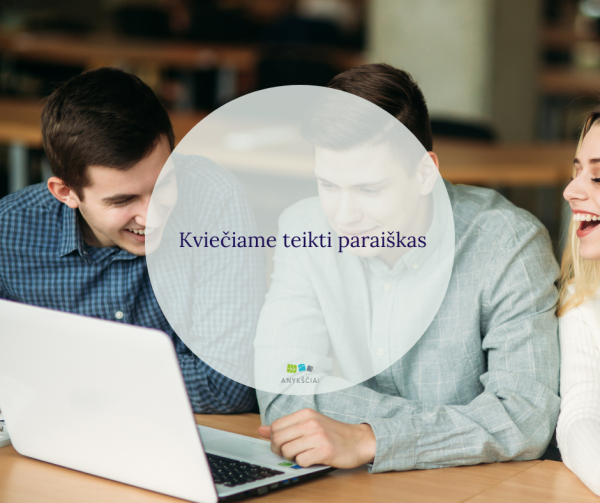  Kviečiame teikti paraiškas