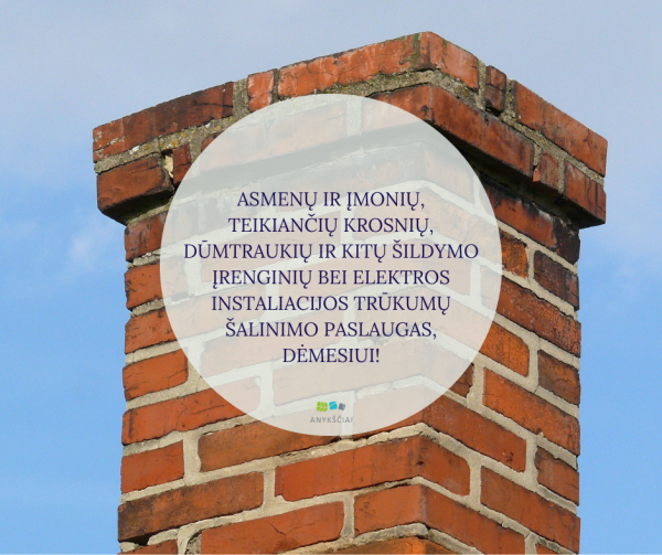 ASMENŲ IR ĮMONIŲ, TEIKIANČIŲ KROSNIŲ, DŪMTRAUKIŲ IR KITŲ ŠILDYMO ĮRENGINIŲ BEI ELEKTROS...