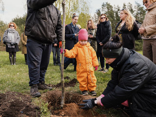 Veiklos trisdešimtmetį įprasmino ąžuolų sodinimo ritualu