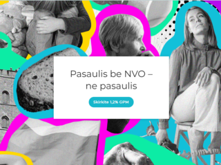 Lietuvos gyventojai kviečiami aktyviai skirti 1,2 % GPM paramą nevyriausybinėms organizacijoms