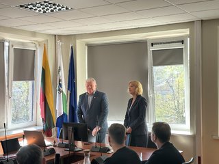 „Išmanusis miestas 10“ projekto partnerių delegacijos vizitas