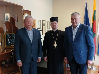 Konstantinopolio patriarchato kunigo Vitalijaus Mockaus vizitas