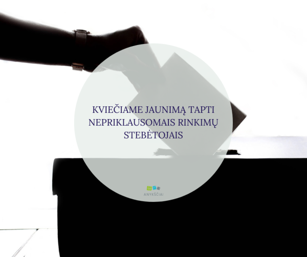 Kviečiame jaunimą tapti nepriklausomais rinkimų stebėtojais
