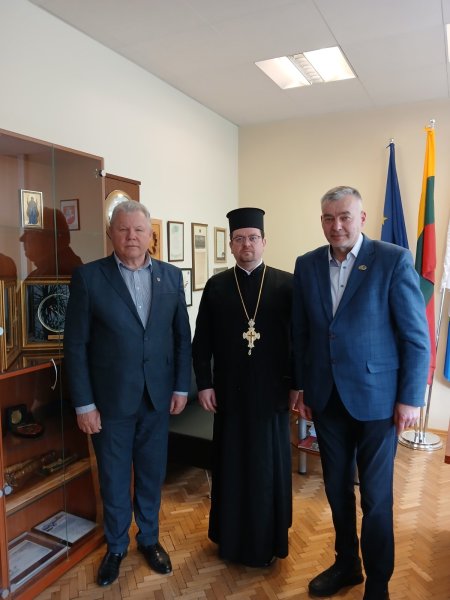 Konstantinopolio patriarchato kunigo Vitalijaus Mockaus vizitas