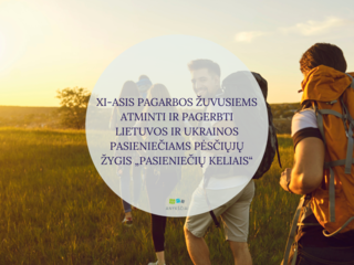 XI-asis pagarbos žuvusiems atminti ir pagerbti Lietuvos ir Ukrainos pasieniečiams pėsčiųjų žygis...