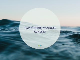 Paplūdimių vanduo švarus!