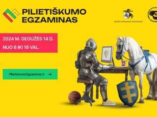 Kviečiame dalyvauti pirmajame Pilietiškumo egzamine!
