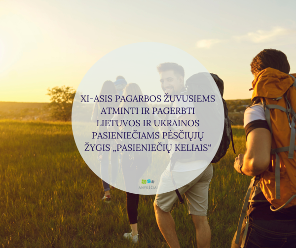 XI-asis pagarbos žuvusiems atminti ir pagerbti Lietuvos ir Ukrainos pasieniečiams pėsčiųjų žygis...