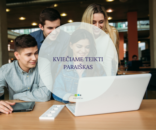 Kviečiame teikti paraiškas