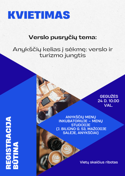 Kviečiame bendram dialogui – diskusijai prie kavos puodelio