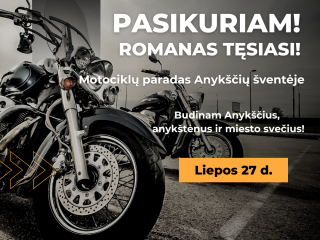 Kvietimas moto mėgėjams