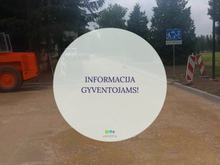 Informacija gyventojams!