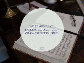 KVIEČIAME SIŪLYTI KANDIDATUS JUOZO TUMO-VAIŽGANTO PREMIJAI GAUTI 