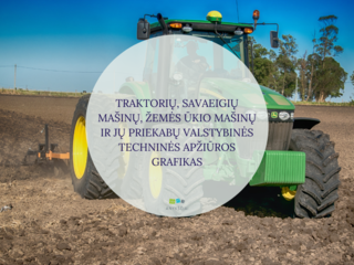 TRAKTORIŲ, SAVAEIGIŲ MAŠINŲ, ŽEMĖS ŪKIO MAŠINŲ IR JŲ PRIEKABŲ VALSTYBINĖS TECHNINĖS APŽIŪROS...