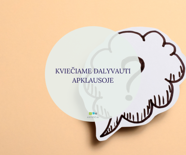 Kviečiame dalyvauti apklausoje