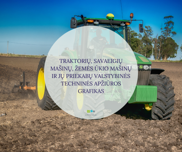 TRAKTORIŲ, SAVAEIGIŲ MAŠINŲ, ŽEMĖS ŪKIO MAŠINŲ IR JŲ PRIEKABŲ VALSTYBINĖS TECHNINĖS APŽIŪROS...