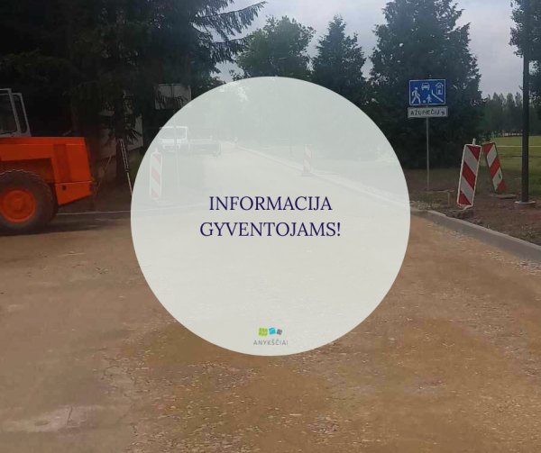 Informacija gyventojams!
