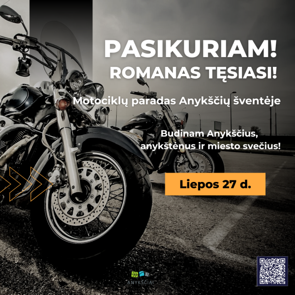 Kvietimas moto mėgėjams