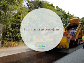 Informacija gyventojams!