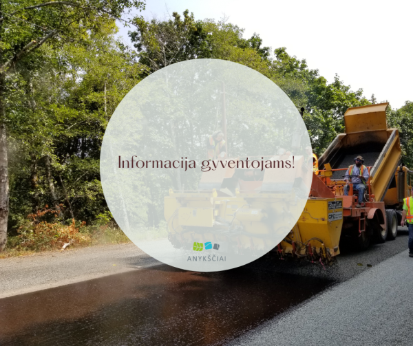 Informacija gyventojams!
