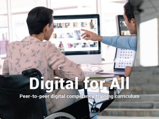 Kviečiame asmenis su negalia prisijungti prie tarptautinio ERASMUS+ projekto „Digital for all“
