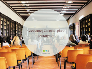 Kviečiame į Žalinimo plano pristatymą 