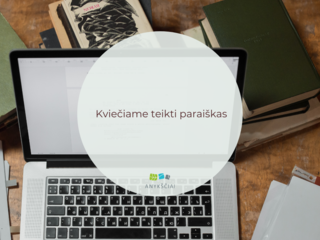Kviečiame teikti paraiškas