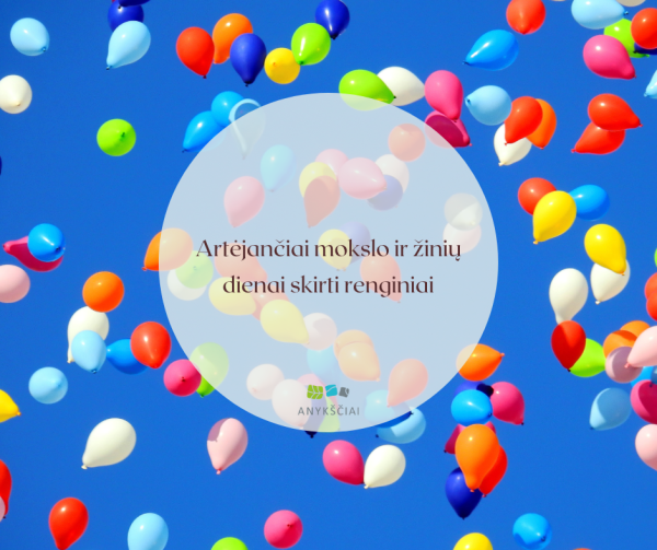Artėjančiai mokslo ir žinių dienai skirti renginiai Anykščių rajone