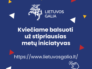 Projekte „Lietuvos galia” ir anykštėnų projektai (balsavimas)
