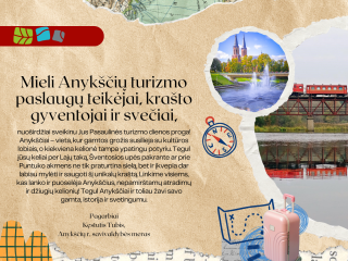 Sveikiname turizmo sektoriaus darbuotojus!