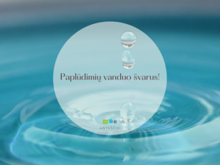 Paplūdimių vanduo švarus!