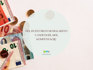 DĖL BŪSTO ŠILDYMO IR KARŠTO VANDENS IŠLAIDŲ KOMPENSACIJŲ                