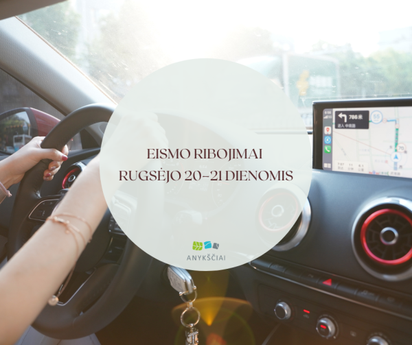 EISMO RIBOJIMAI RUGSĖJO 20–21 DIENOMIS
