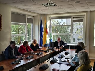 Vyko aptarimas Anykščių rajone vykusių mobilizacinės sistemos patikrinimo pratybos  „VYČIO...