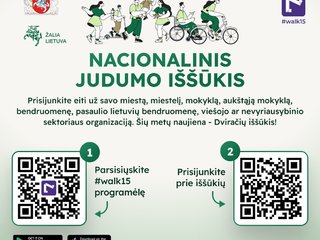 Kviečiame rugsėjo 16 dieną prisijungti prie  Lietuvos Respublikos Prezidento inicijuoto ir...