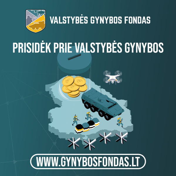Prisidėk prie valstybės gynybos