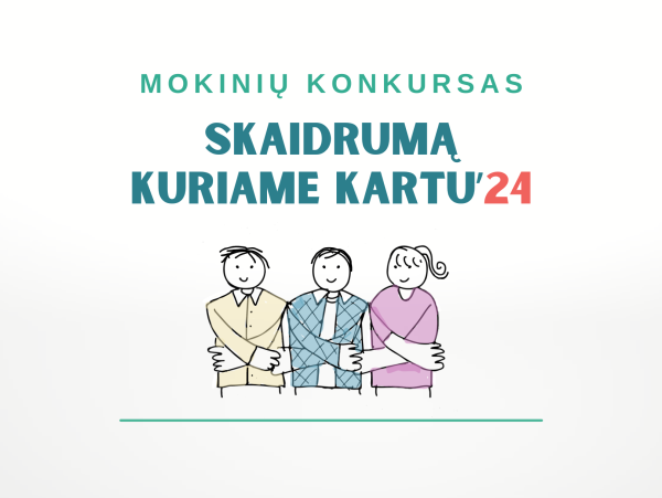 Startuoja nacionalinis mokinių konkursas „Skaidrumą kuriame kartu‘24“