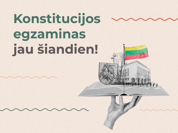 Lietuvoje laikomas Konstitucijos egzaminas