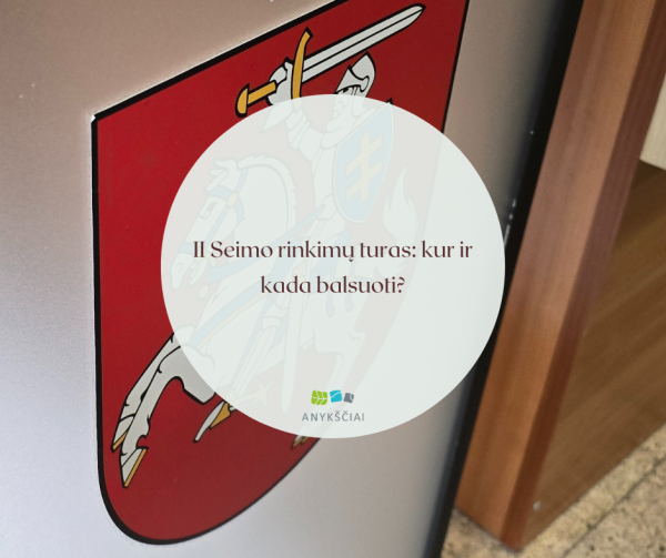 II Seimo rinkimų turas: kur ir kada balsuoti?