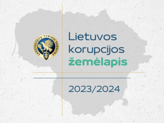 Naujausias Lietuvos korupcijos žemėlapis: kyšių reikalaujama mažiau, tačiau korupcijos problema...