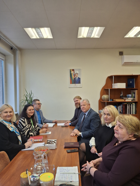 Anykščių rajono savivaldybės vadovai susitiko su „Ecoservice“ atstovais 