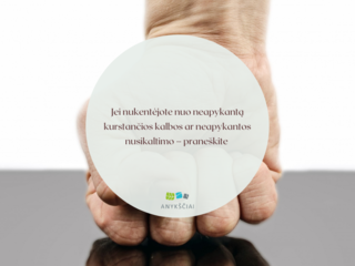 Jei nukentėjote nuo neapykantą kurstančios kalbos ar neapykantos nusikaltimo – praneškite