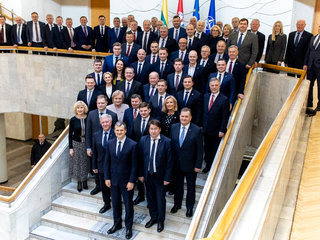 Savivaldybių vadovai lankėsi LR Seime ir Vyriausybėje